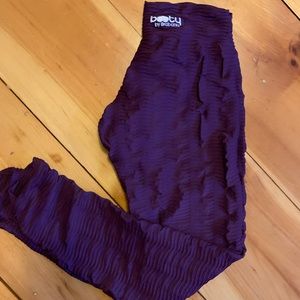 Booty By Brabants Leggings- Purple
